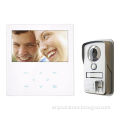 Fingerprint outdoor camera 7-inch color video doorphone